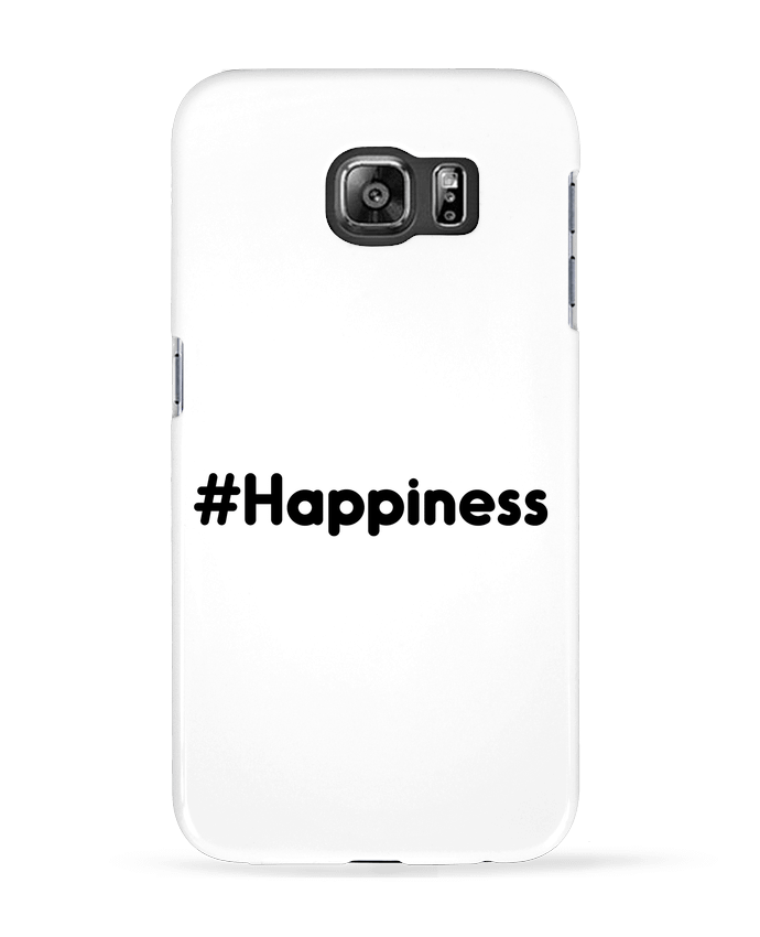 Case 3D Samsung Galaxy S6 #Happiness - tunetoo