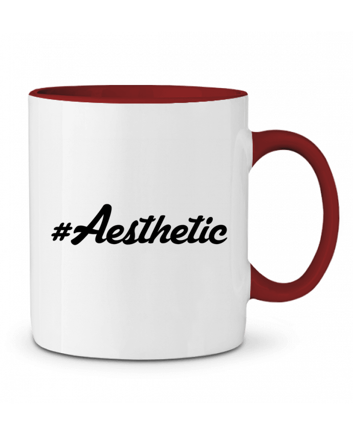 Mug bicolore #Aesthetic tunetoo