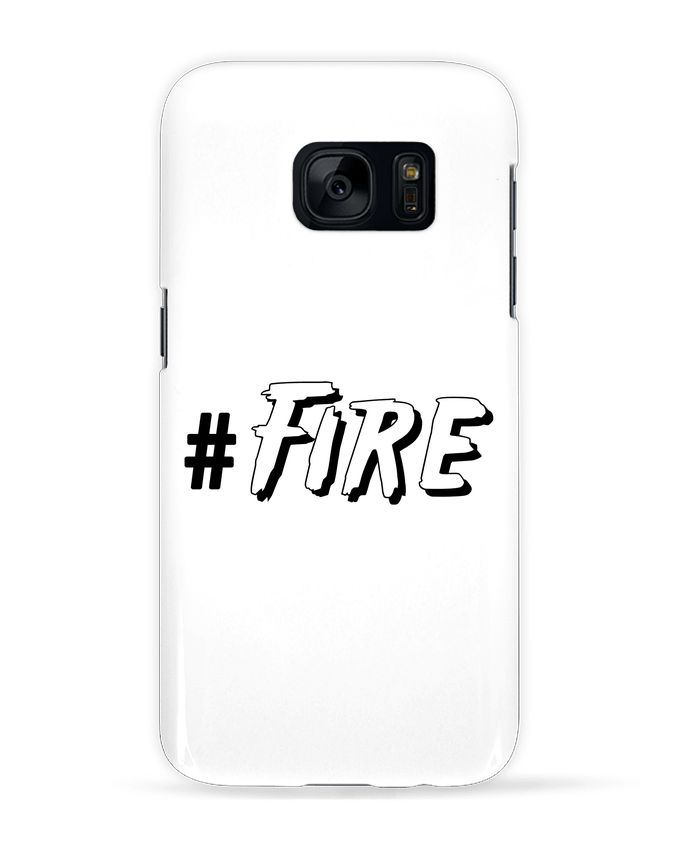 Case 3D Samsung Galaxy S7 #Fire by tunetoo