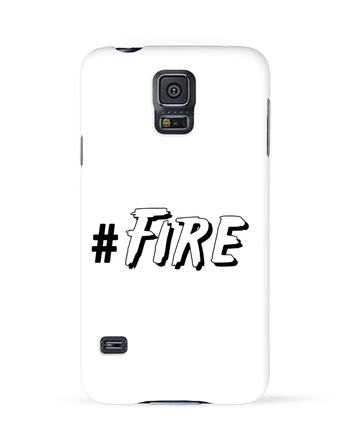 Case 3D Samsung Galaxy S5 #Fire by tunetoo