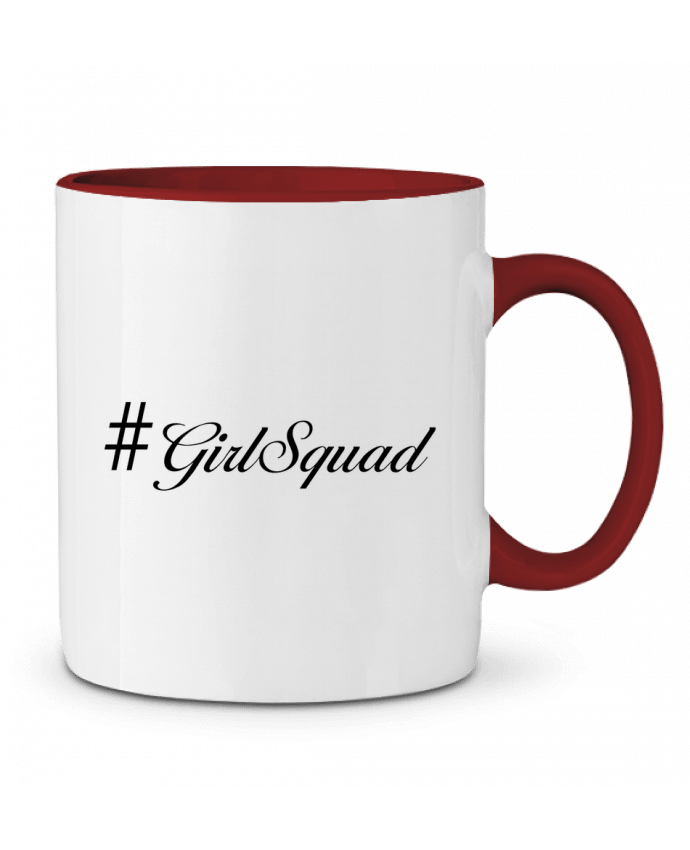 Mug bicolore #GirlSquad tunetoo