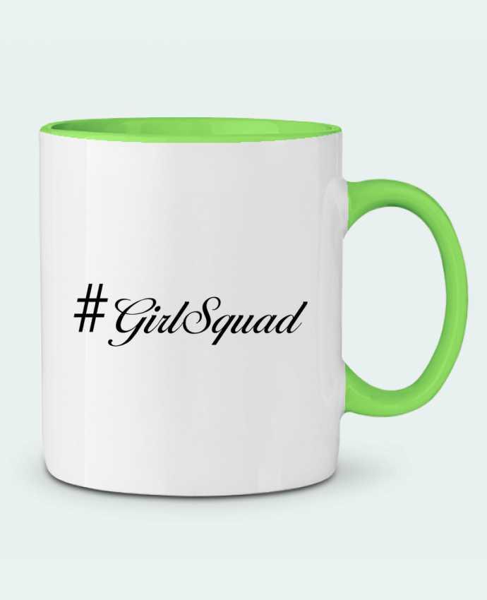 Two-tone Ceramic Mug #GirlSquad tunetoo