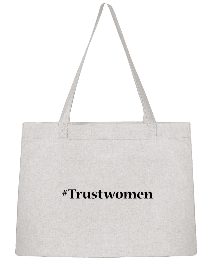 Shopping tote bag Stanley Stella #TrustWomen by tunetoo