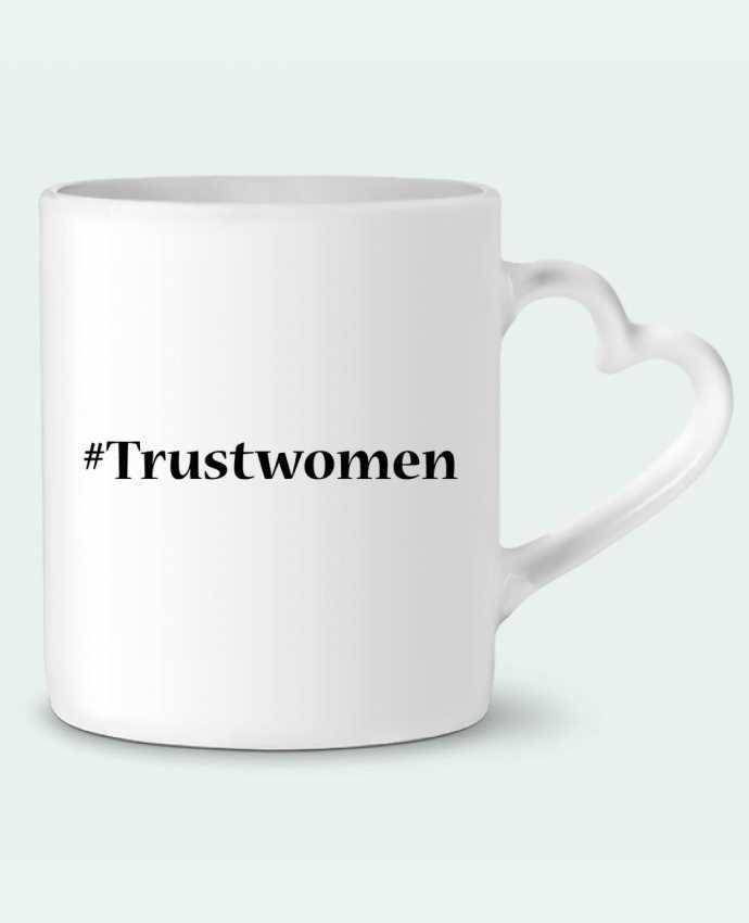 Mug coeur #TrustWomen par tunetoo