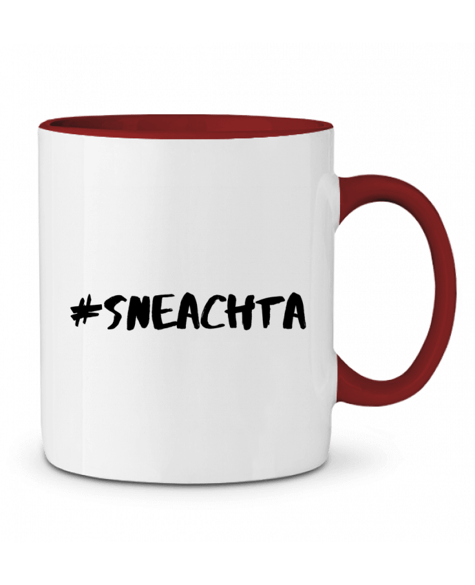 Mug bicolore #Sneachta tunetoo