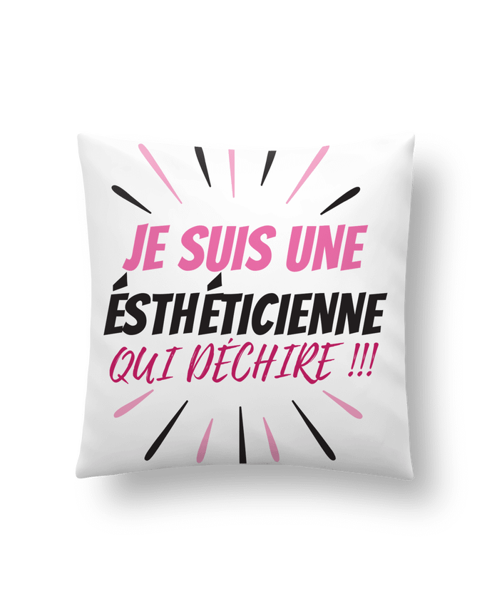 Cushion synthetic soft 45 x 45 cm estheticienne by DesignMe