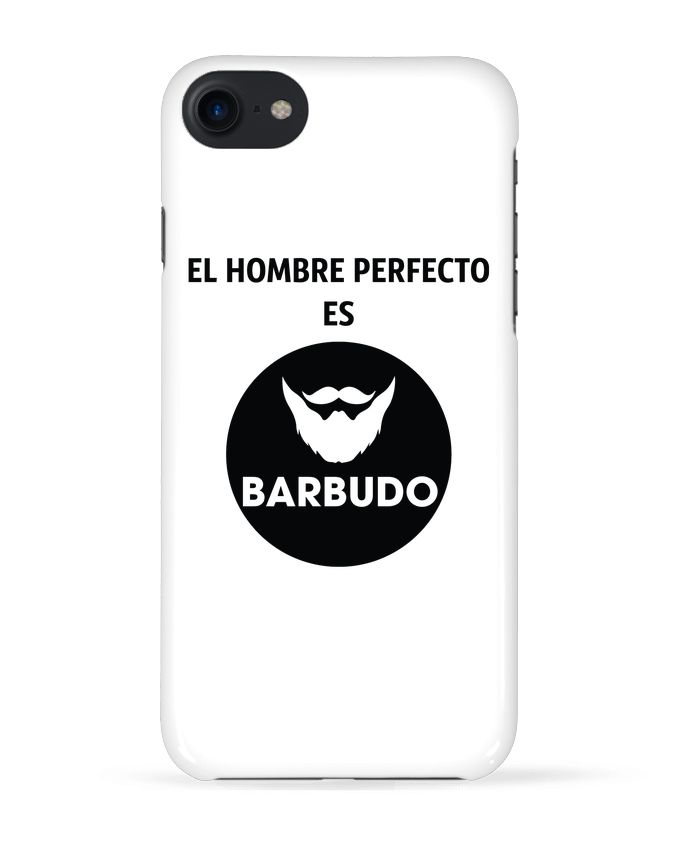 COQUE 3D Iphone 7 El hombre perfecto es barbudo de tunetoo