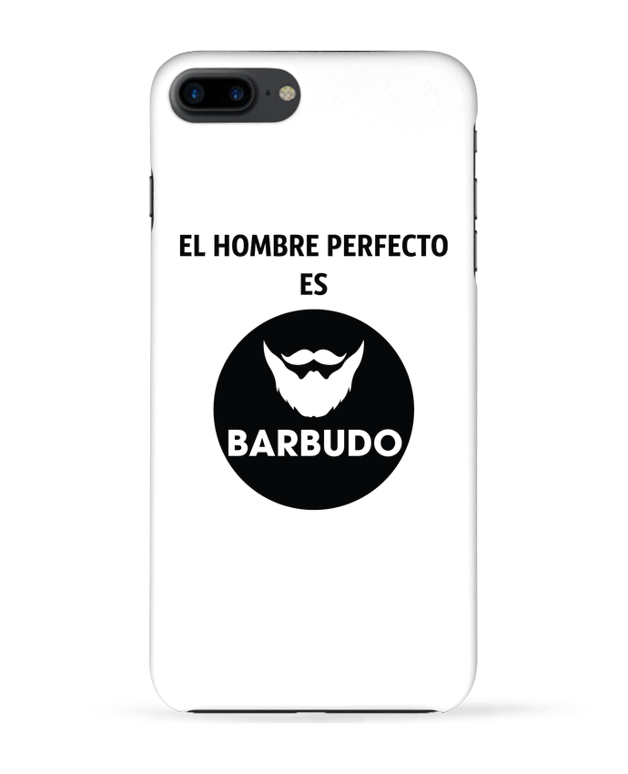 Case 3D iPhone 7+ El hombre perfecto es barbudo by tunetoo