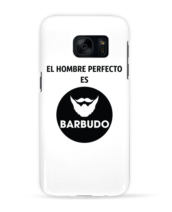Case 3D Samsung Galaxy S7 El hombre perfecto es barbudo by tunetoo