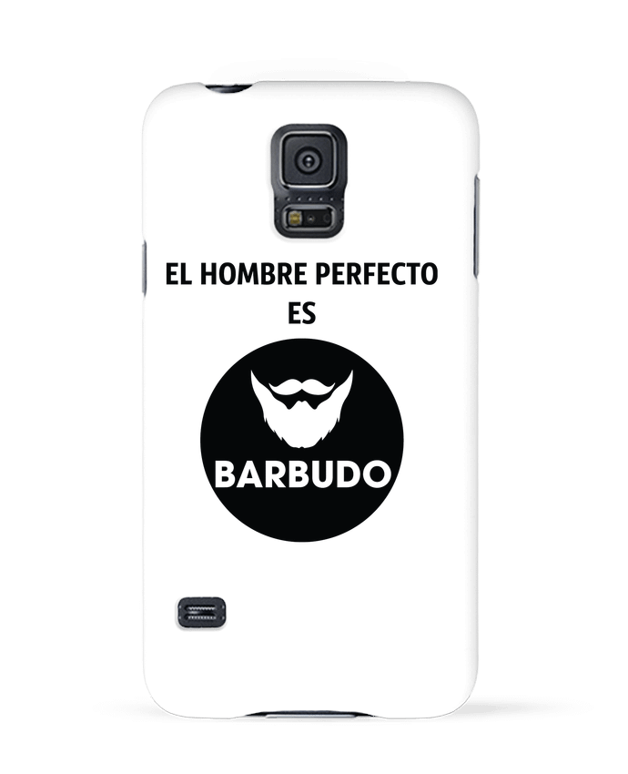 Case 3D Samsung Galaxy S5 El hombre perfecto es barbudo by tunetoo