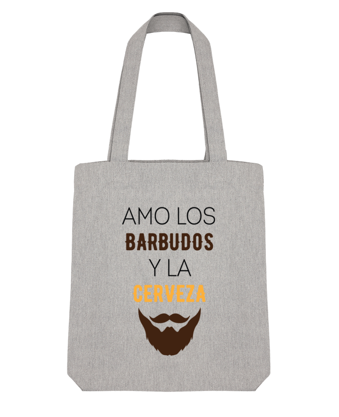 Tote Bag Stanley Stella Amo los barbudos y ma cerveza by tunetoo 