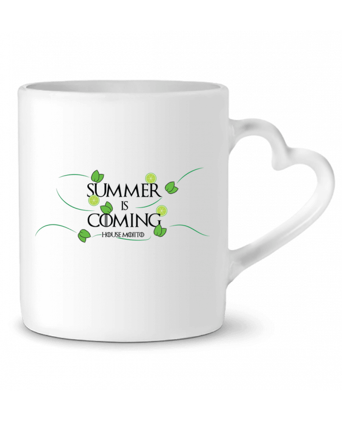 Mug Heart Summer is coming mojito game of thrones by tunetoo
