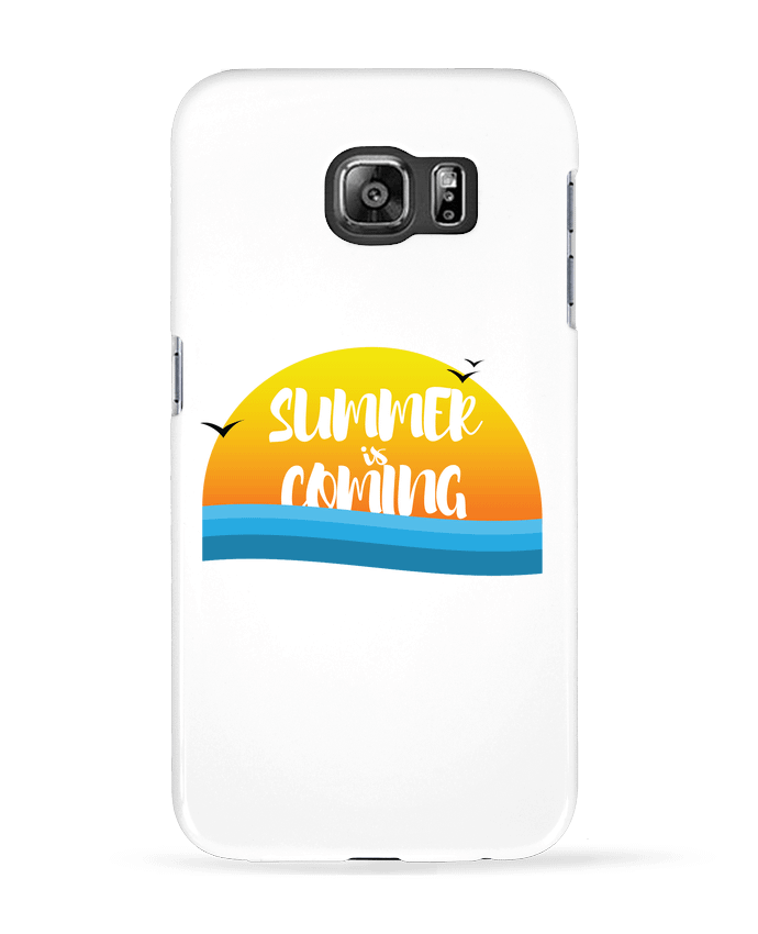 Case 3D Samsung Galaxy S6 Summer is coming - tunetoo