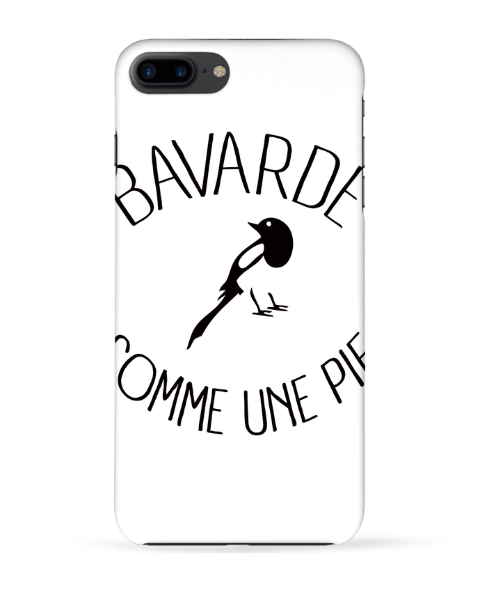 Case 3D iPhone 7+ Bavarde comme une Pie by Freeyourshirt.com