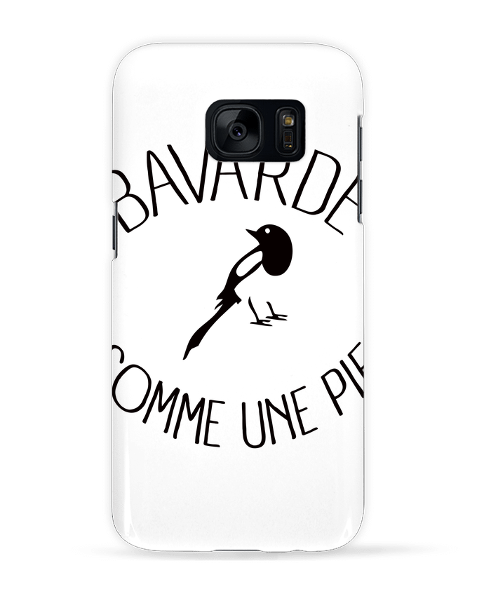 Case 3D Samsung Galaxy S7 Bavarde comme une Pie by Freeyourshirt.com