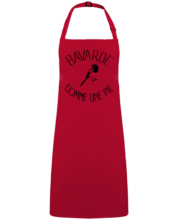 Tablier Bavarde comme une Pie par  Freeyourshirt.com