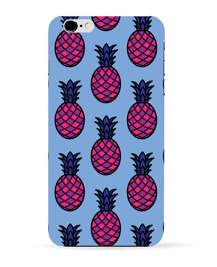 Case 3D iPhone 6+ Ananas violet de tunetoo