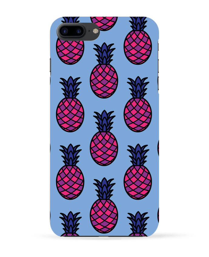 Case 3D iPhone 7+ Ananas violet by tunetoo