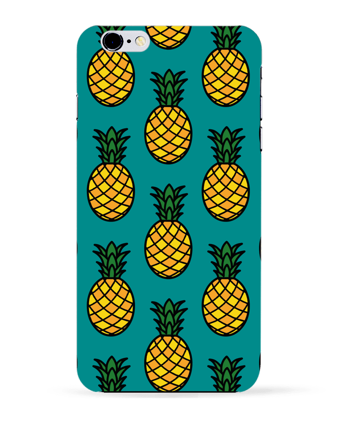 Case 3D iPhone 6+ Ananas orange de tunetoo