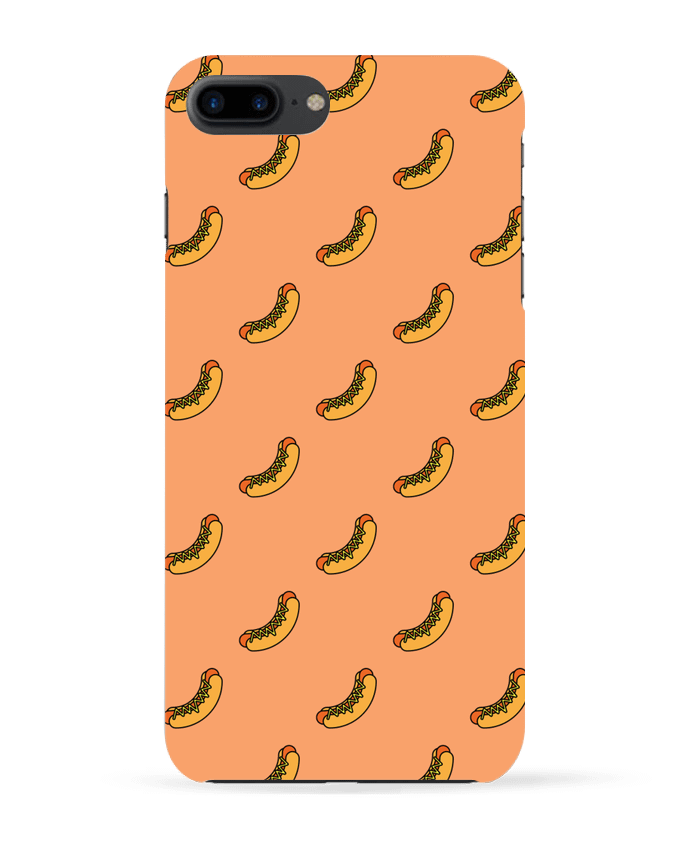 Carcasa Iphone 7+ Hot dog por tunetoo