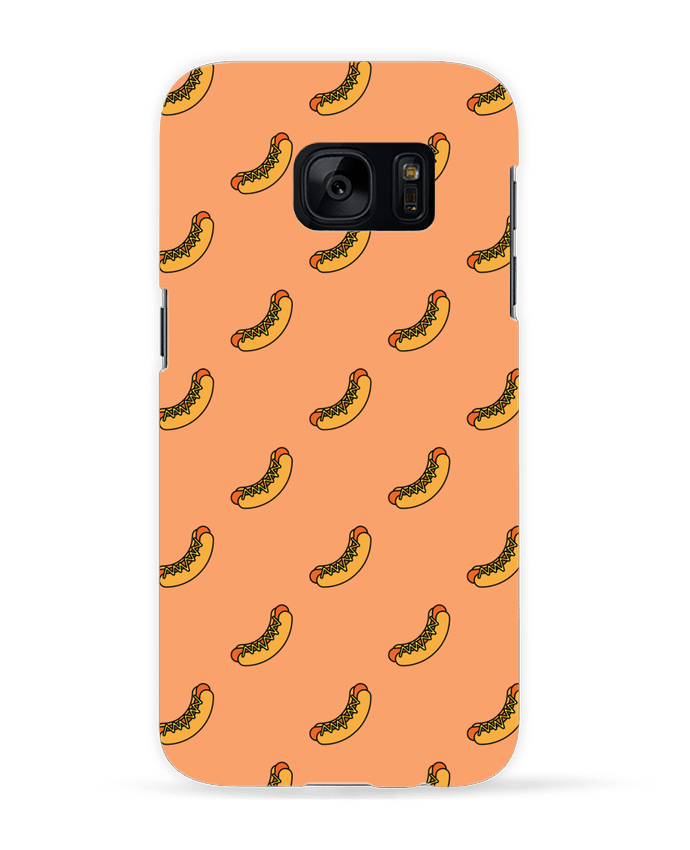Case 3D Samsung Galaxy S7 Hot dog by tunetoo