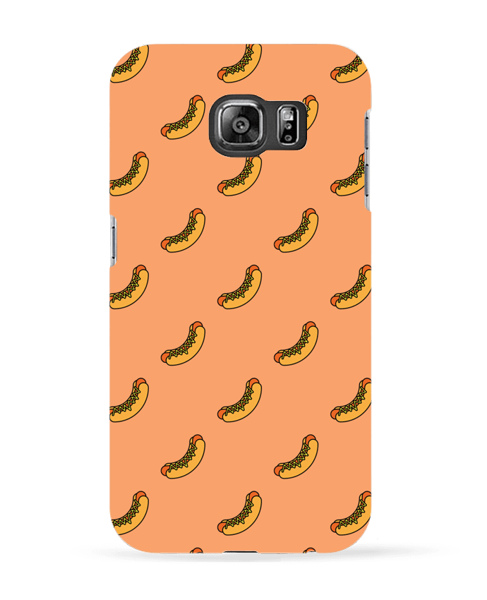 Case 3D Samsung Galaxy S6 Hot dog - tunetoo