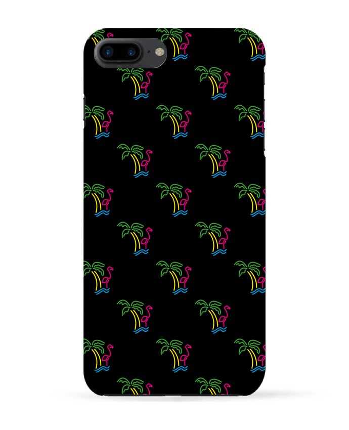 Case 3D iPhone 7+ Island Flamingo by tunetoo