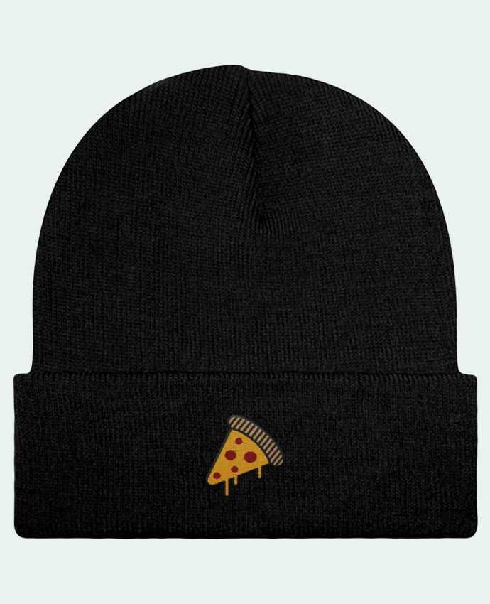 Bonnet à revers Pizza slice par tunetoo