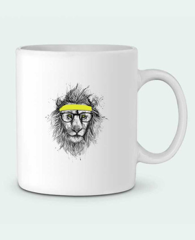 Mug  Hipster Lion par Balàzs Solti