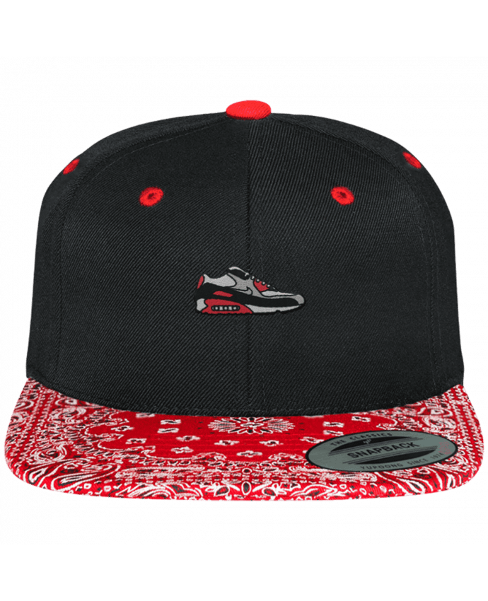 Casquette Snapback à imprimé brodé Air max par tunetoo