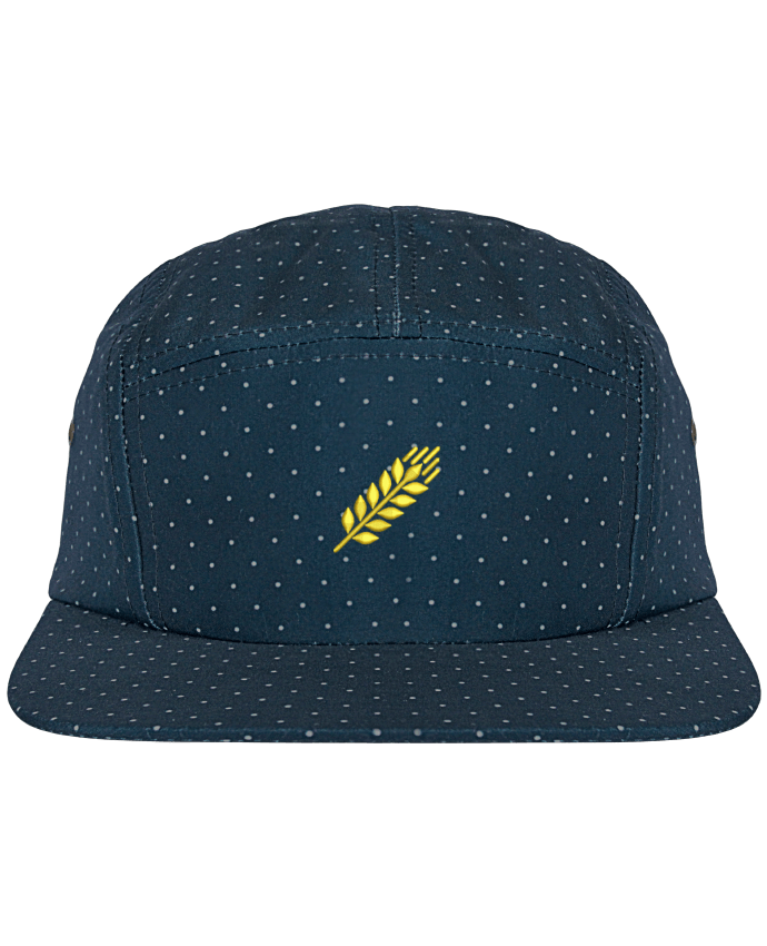 5 Panel Cap dot pattern Blé by tunetoo