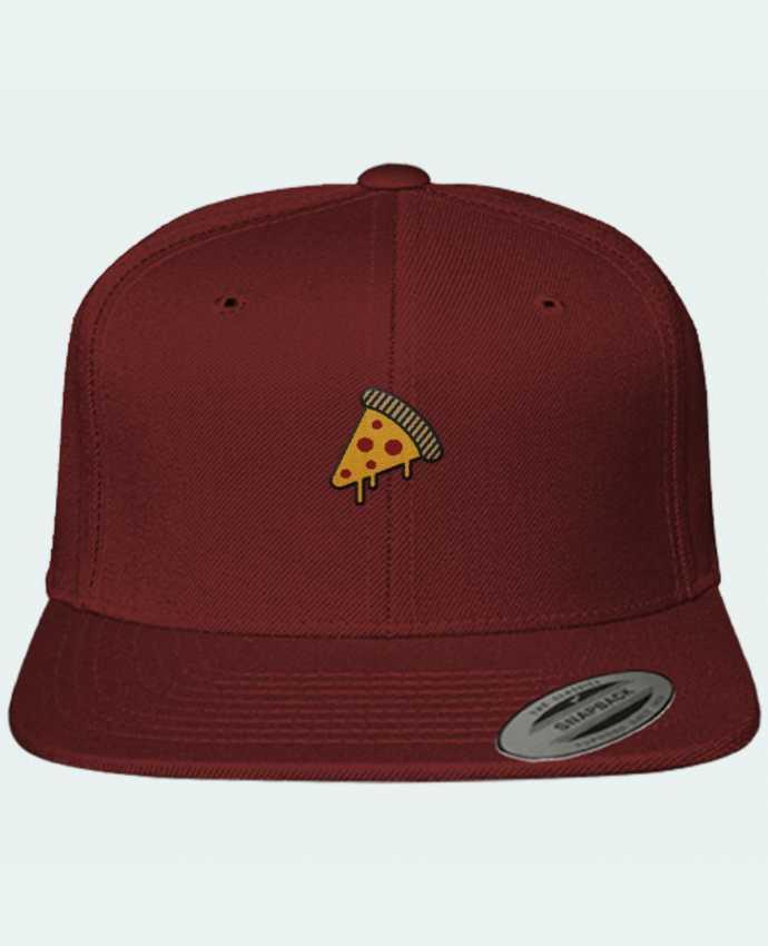 Snapback classique brodé Pizza slice par tunetoo