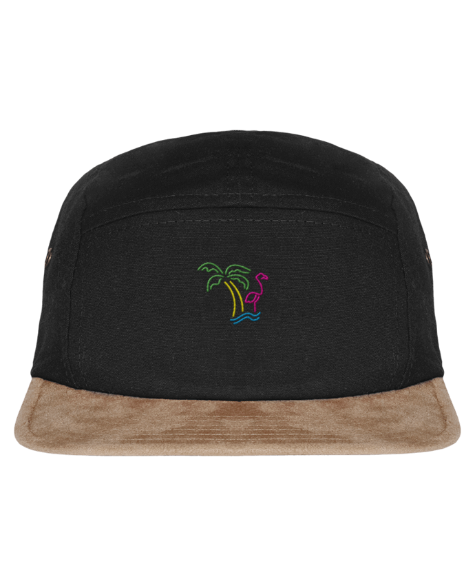 5 panel Daim Island Flamingo par tunetoo