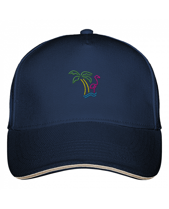 Casquette Island Flamingo par tunetoo