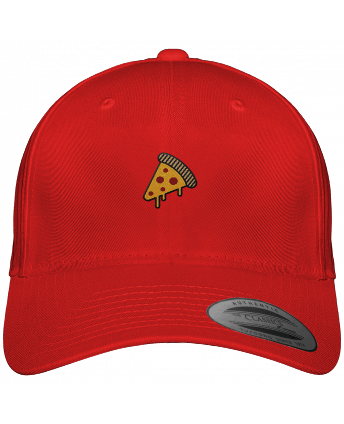 Casquette brodée Pizza slice par tunetoo