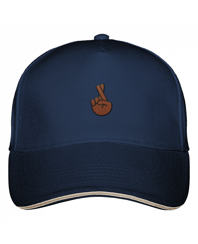 Casquette Doigts croisés black par tunetoo