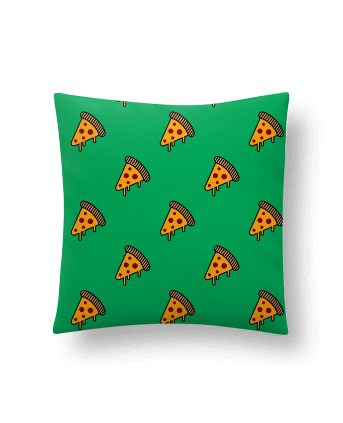 Cushion synthetic soft 45 x 45 cm Pizza slice by tunetoo