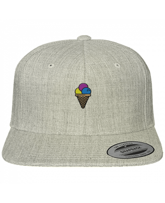 Snapback classique brodé Ice cream par tunetoo
