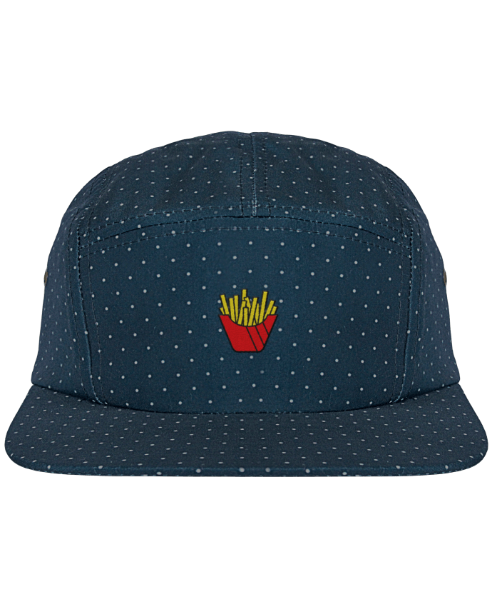 5 Panel Cap dot pattern Frites by tunetoo