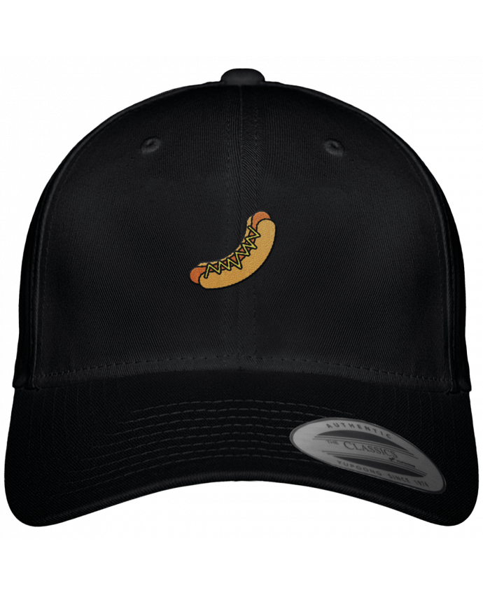 Casquette brodée Hot dog par tunetoo