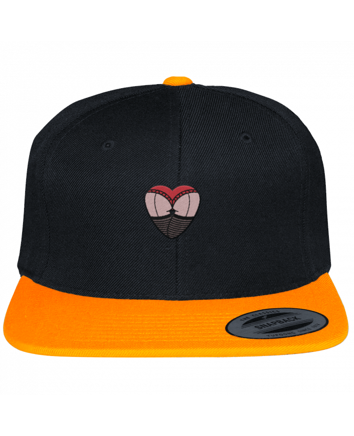 Gorra Snapback Bicolor Varsity Fesses dentelle por tunetoo