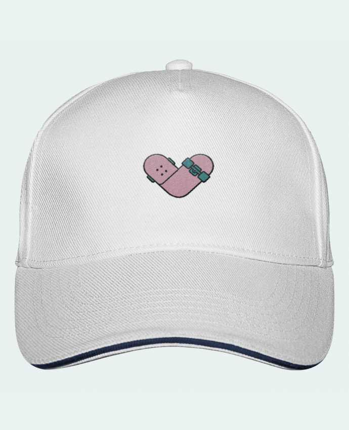 Casquette Coeur skate par tunetoo