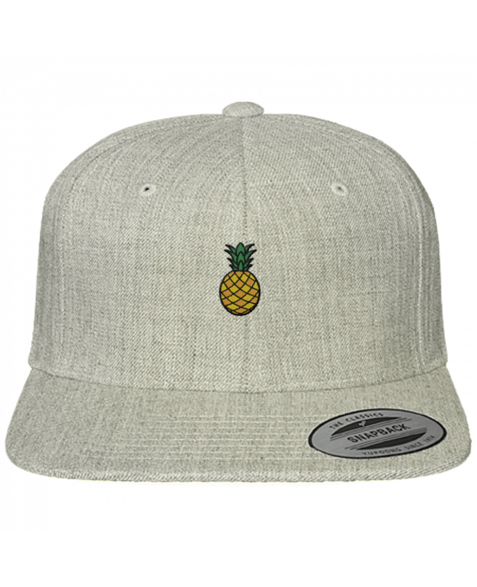 Snapback classique brodé Ananas orange par tunetoo