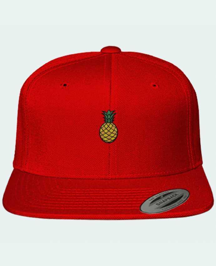 Snapback cap classique Ananas orange by tunetoo