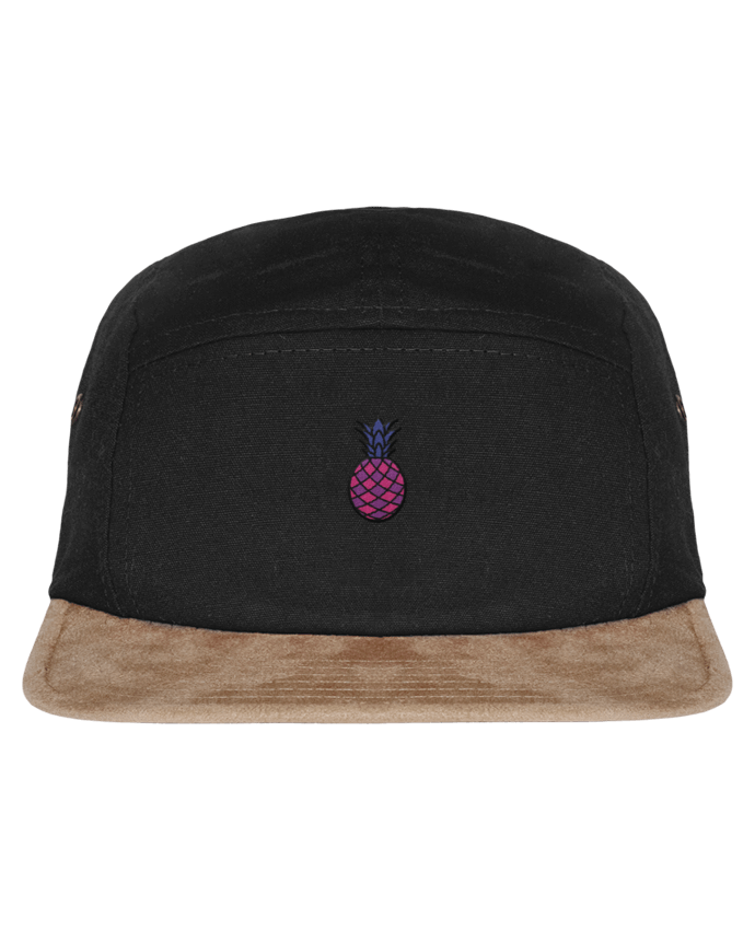 5 panel Daim Ananas violet par tunetoo