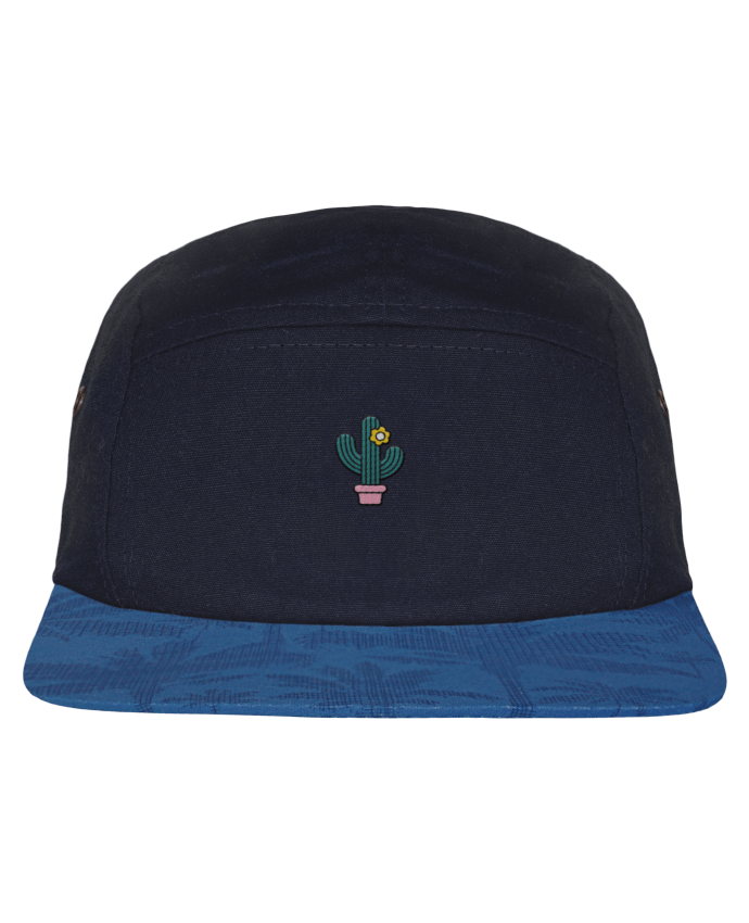 Gorra Panel 5 Visera Motivo Palmera Cactus por tunetoo