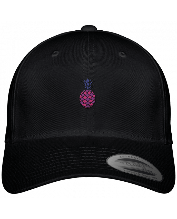 Casquette brodée Ananas violet par tunetoo