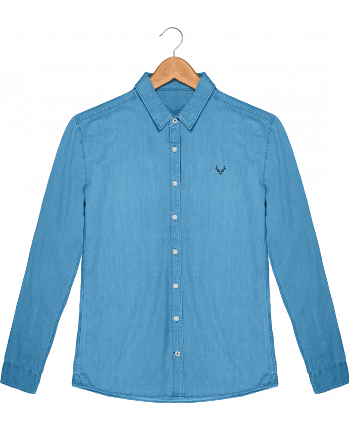 Shirt Men Stanley Innovates Denim Cerf by tunetoo