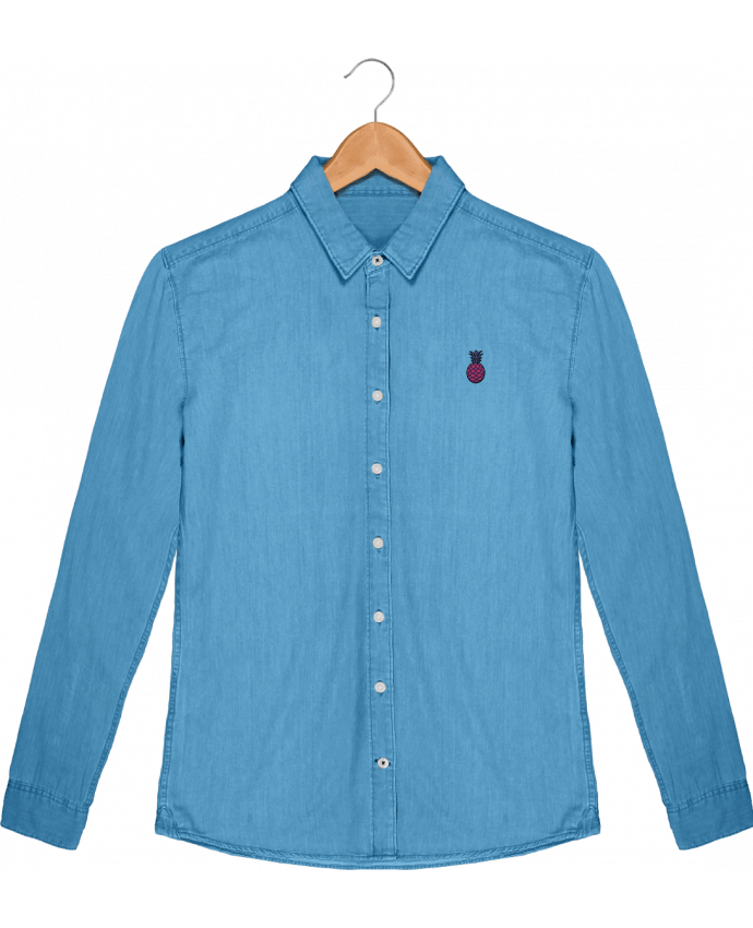 Chemise Homme Stanley Innovates Ananas violet par tunetoo