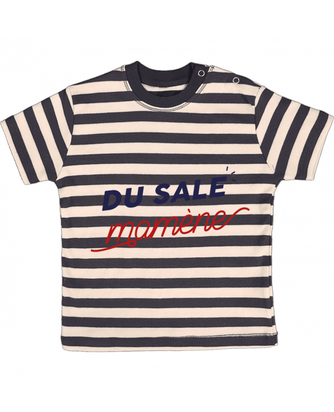 T-shirt baby with stripes du sale mamène by Ruuud by Ruuud